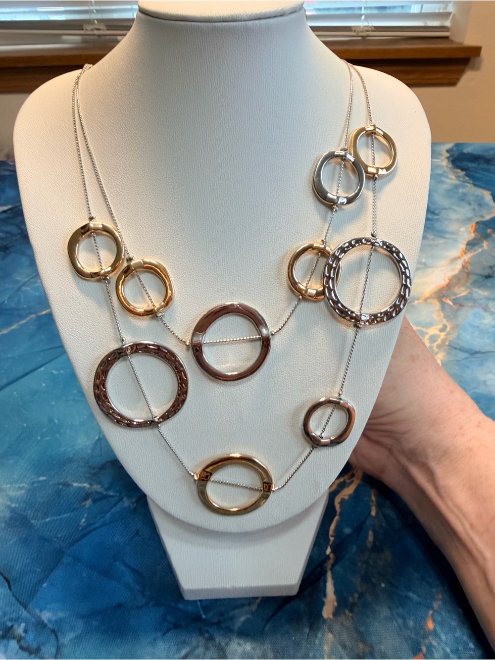 Ageless Aesthetics Necklace and Earring set NWT